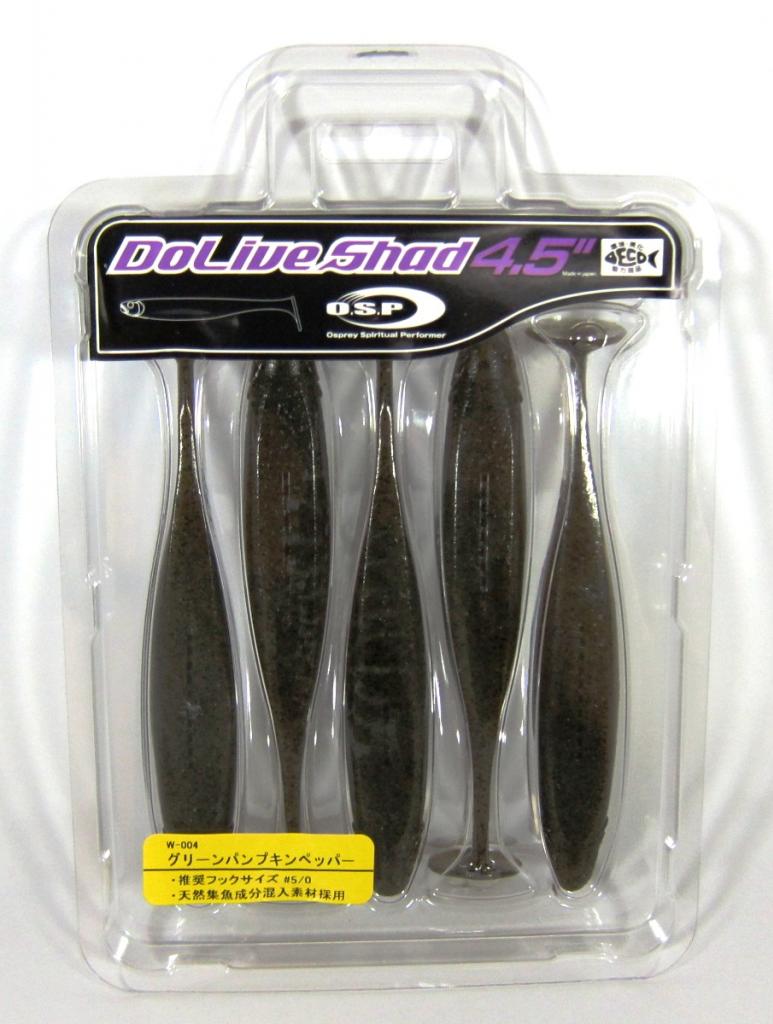 OSP Мягкая приманка Dolive Shad 4,5 дюйма W-004 (0119)
