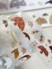Light Retro Salt Style Journal Washi Tape Stickers - 'Rainbow Birds' PET Design