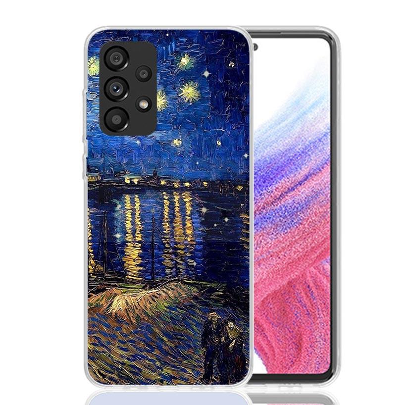 Van Gogh Oil Art Painting Case Phone Cover for Samsung Galaxy A17 A16 A15 A14 A13 A56 A55 A54 A53 A36 A35 A34 A33 A26 A25 A24 A2
