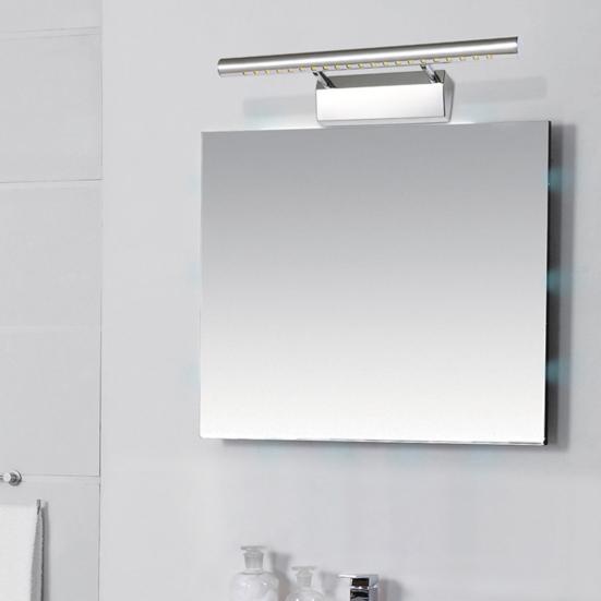 Зеркальный светильник настенный регулируемый угол теплый/белый свет высокая яркость светодиодный светильник для ванной комнаты для спальни