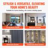 VEVOR Ceiling Curtain Track Set, 5.9 FT/1.8 Meter, Sliding Ceiling Track System for Curtains