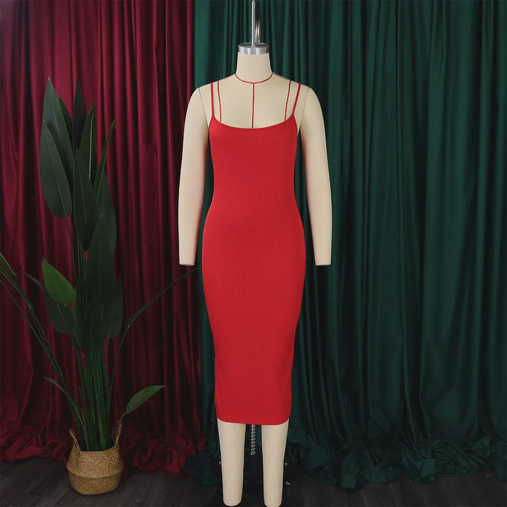 D3232 Женский комплект из двух предметов: однотонная юбка на подтяжках, осень/зима 2023