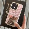 Мягкий чехол для телефона с принтом леопарда для iPhone 17 16 16e 15 14 13 12 11 Pro Max 7 8 XR XS Прозрачный силиконовый мягкий чехол