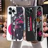 Прозрачный чехол для телефона для Apple iPhone 12 11 13 Pro Max mini XS X XR 6 7 8 Plus SE Чехлы Япония Токио JDM Drift спортивный автомобиль