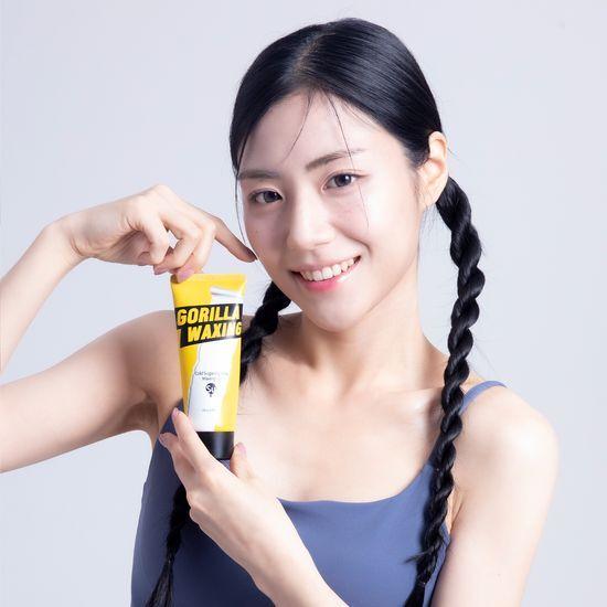 Gorilla Waxing Холодный шугаринг Воск Набор для восковой депиляции 1 упаковка (150г х 1шт)