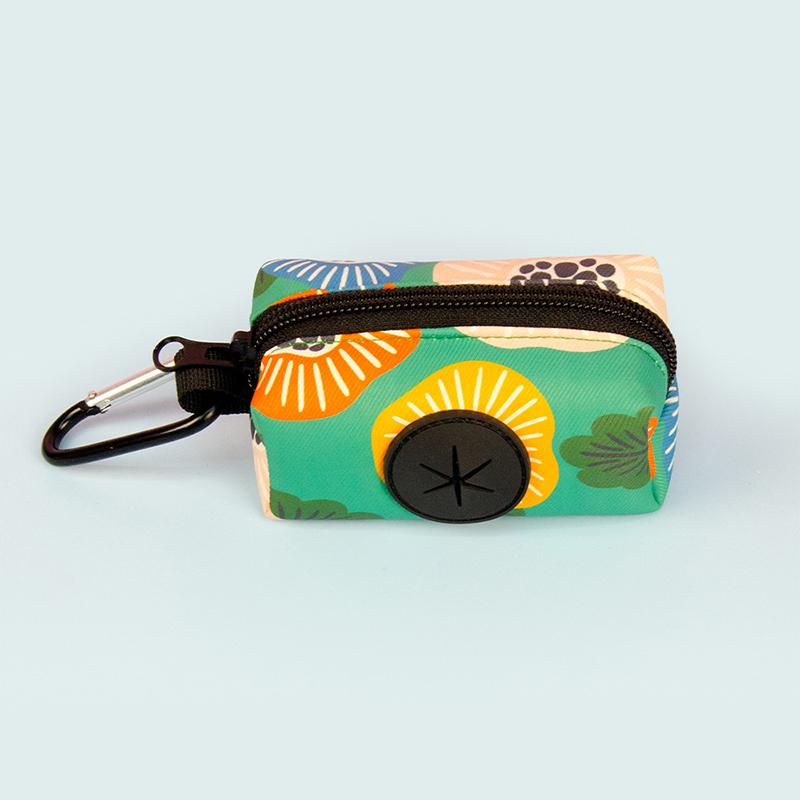 Портативный стильный держатель для собачьих какашек с принтом и поводком, переноска, дозатор для туалетных мешков, дозатор для мусорных мешков для домашних животных