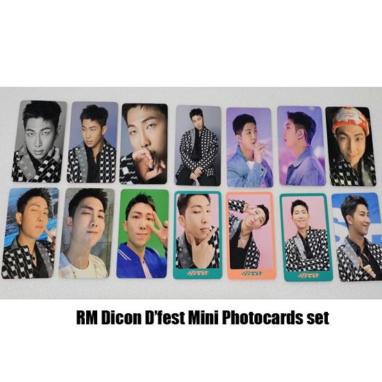 BTS Фотокарточки участников DICON D'FESTA MINI EDITION