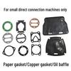 Compact Oil & Gas Pump Accessories: 1P/3P/5P Air Compressor Gaskets (Paper, Cylinder Head, Seal, Valve Plate, Leather)