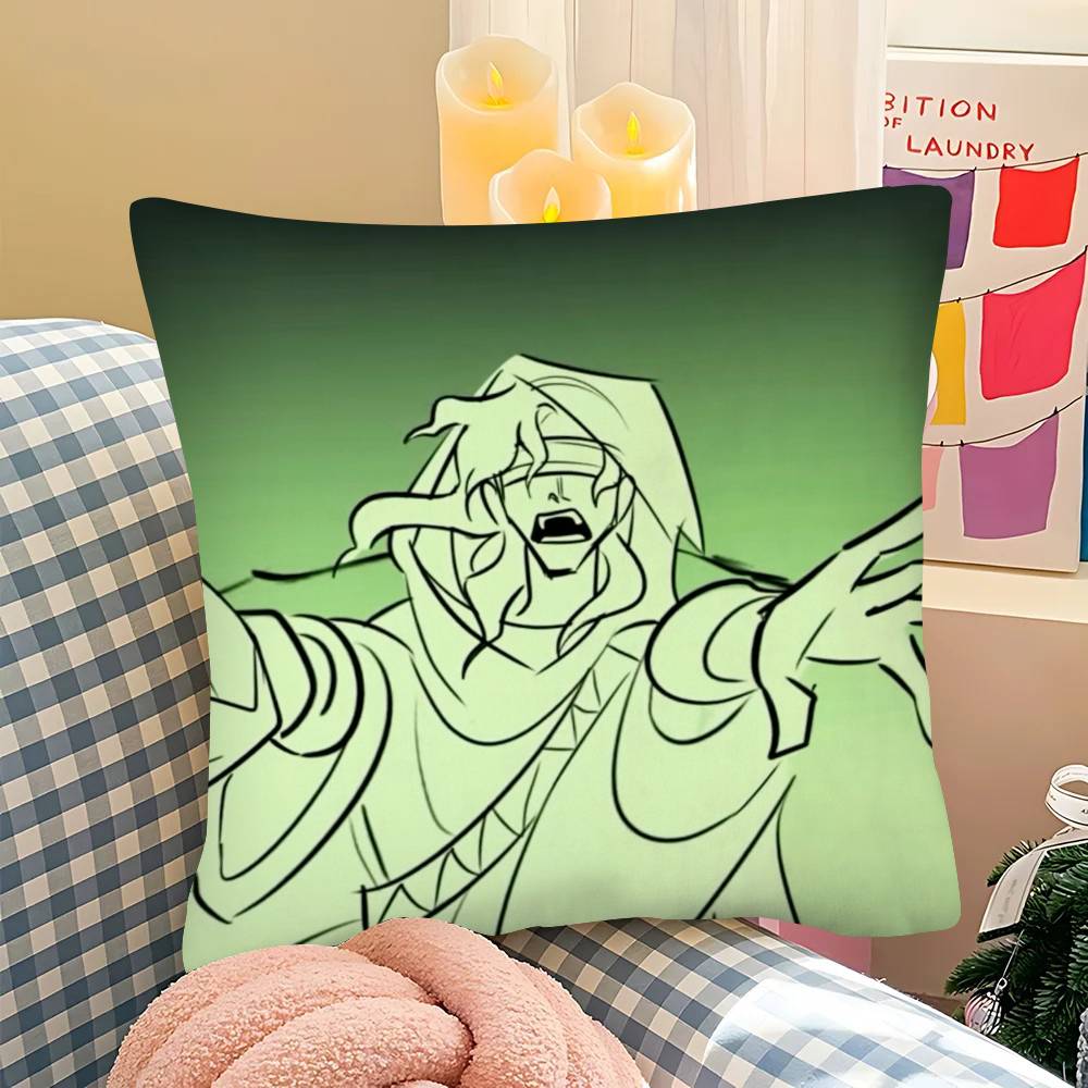 pc EEpic The Musical Pillow Case Fashion Square Pillowcase Bedroom Sofa Room Ins Decoration Leisure