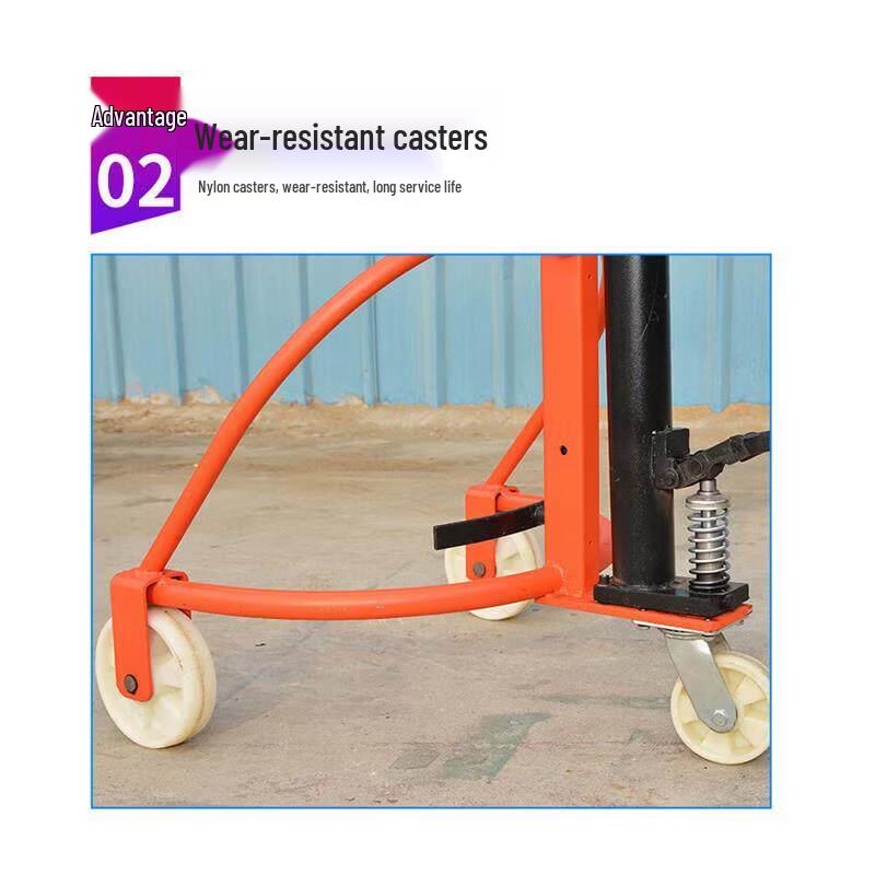 Aokewen Manual Hydraulic Oil Drum Stacker