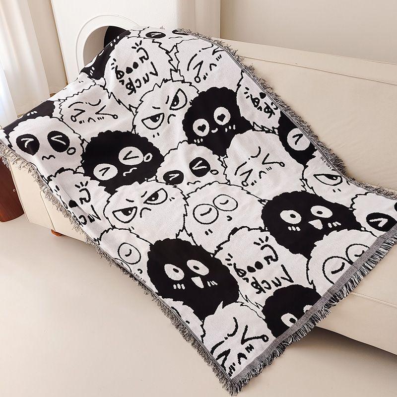 Blanket Double-sided Sofa Cover Cloth Dust-proof Sofa Towel Full Coverage Blanket One-piece Multifunctional Blanket