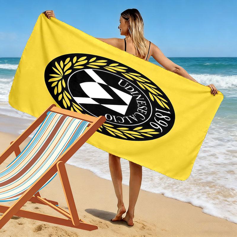 Udinese logo Beach Towel, Large Soft Quick Dry Towel for Beach Camping Swimming
