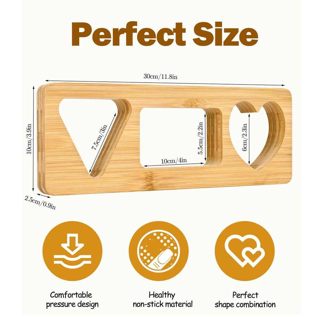 Rice Ball Maker Sushi Making Tool Non-stick Wooden Rice Ball Mold for Kitchen Snack Home Dining School Party Camping Picnic