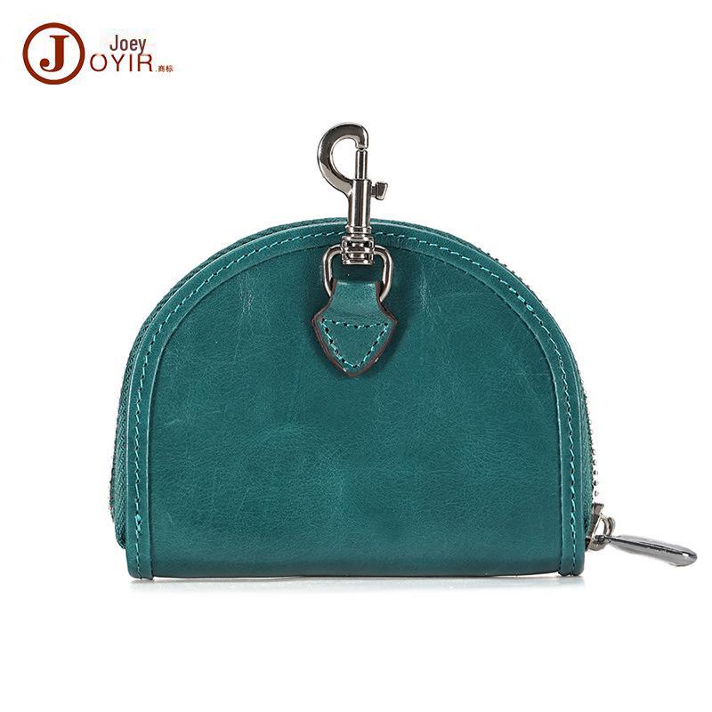 Женский мини-кошелек из натуральной кожи - роскошный летний кошелек из коровьей кожи