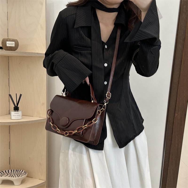 Trendy Pu Leather Single Shoulder Bag 2023 New Fashionable Women's Crossbody Bag