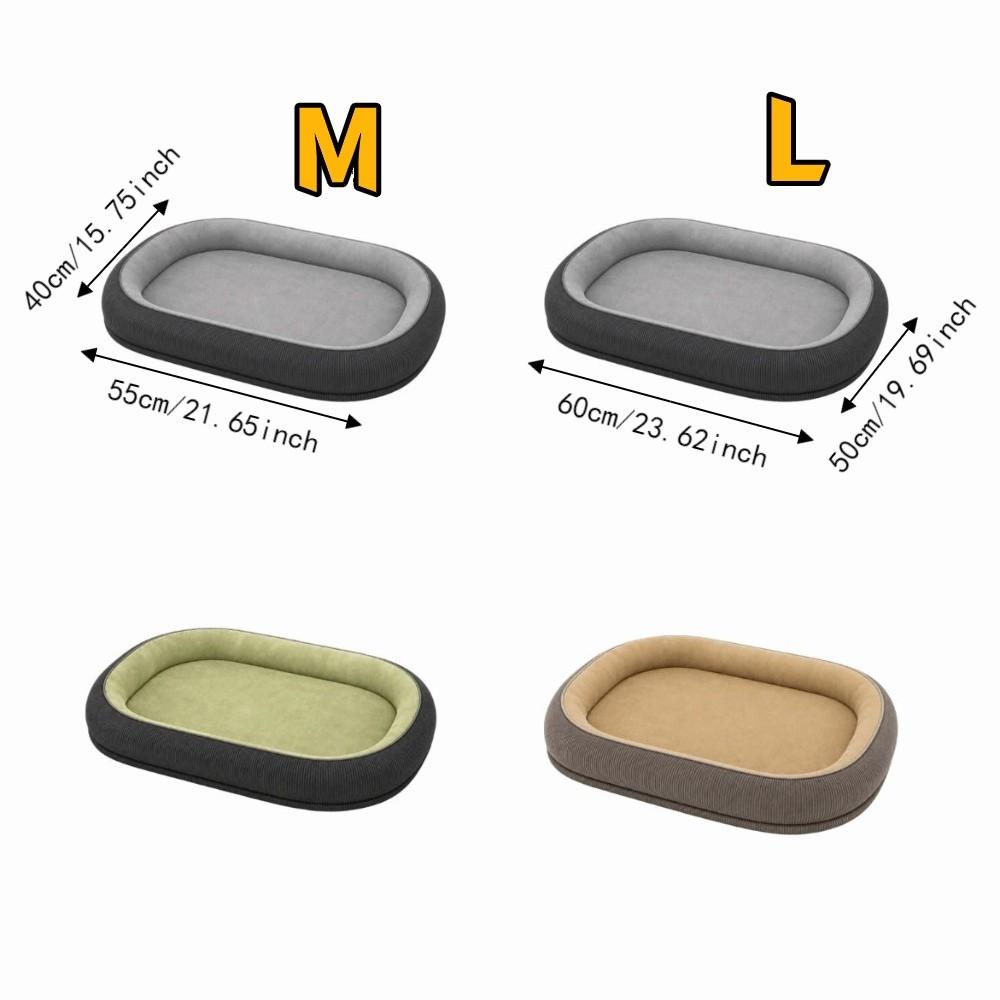 Comfortable Runway Shape Pet Bed Soft Warm Puppy Nest Four-Season Dog Sleeping Pad  Winter Season