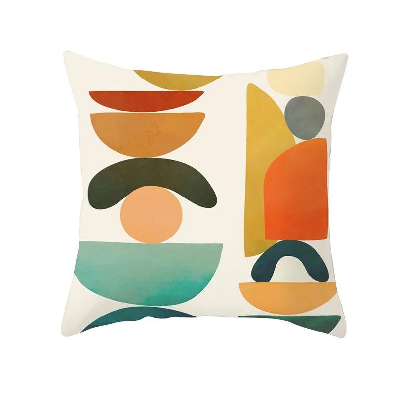 Abstract Painting Decorative Pillowcase Living Room Office Home Pillowcase Car Ornaments