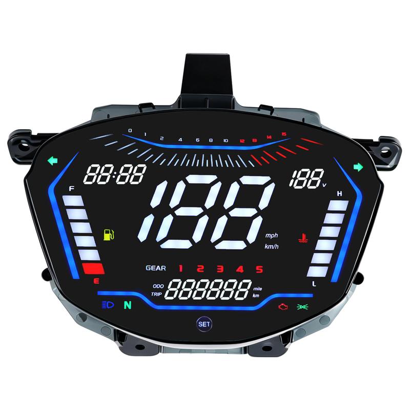 PNP Motorcycle Speedometer Multifunctional Digital RPM Meter assembly For YAMAHA Ex150 -2025 Exciter 150 V2 Model