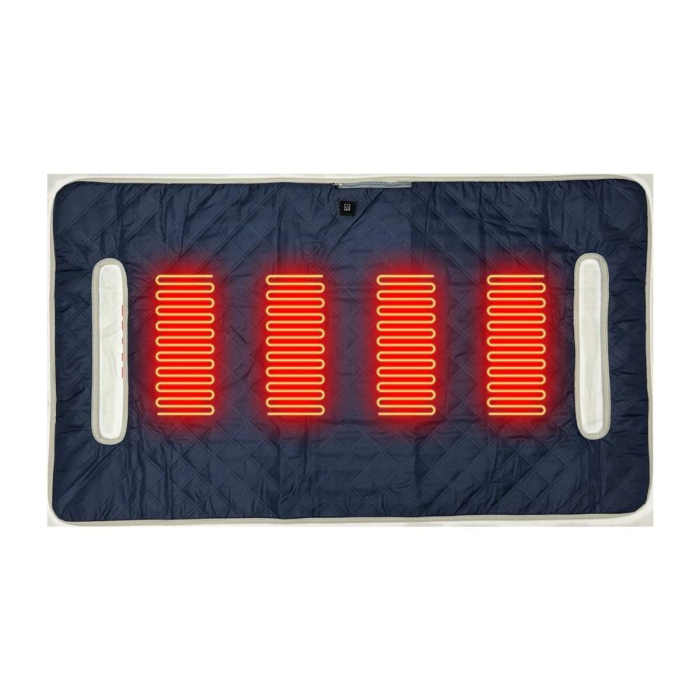Soft Heated Golf Cart Seat Cover Waterproof Towel Easy Installation Universal Golf Cart Seat 4-Zone Heating Golf Seat Covers