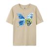 Frutiger Aero Aesthetic Butterfly Computer Fishes Scenery Cute Oversized T Shirt Camisetas Street Wear Tees