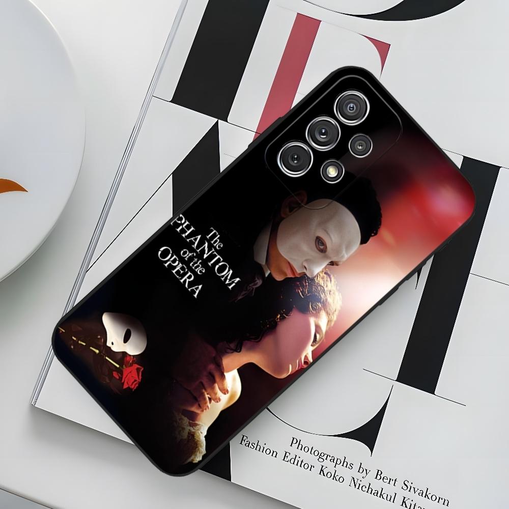 Чехол для телефона «Призрак Оперы» для Sumsung Galaxy S24 S23 S22 S21 S20 A24 A34 N20 M54 A54 A53 Fe Plus Ultra Черный Мягкий Чехол