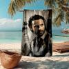 Ultra-Soft Beach Towel with Daryl and Rick Theme,Ideal for Pool - Camping, Diving - Perfect Travel Essential, Vibrant Beach Towel.