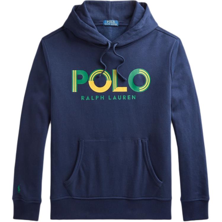Толстовка мужская Polo Ralph Lauren с принтом, капюшоном и кулиской, с длинным рукавом, MNPOKNI16821938-410