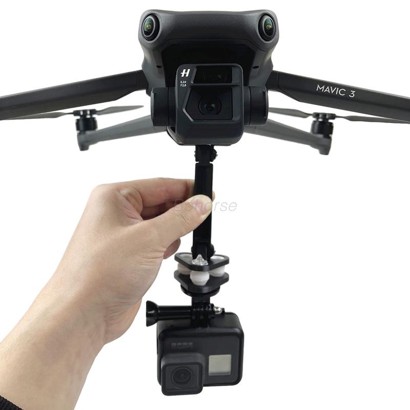 Extended Bracket Holder for DJI Mavic 3/ir 2S/ir 3/ir 3S For DJI FPV Drone Upper Mount dapter Camera Insta360 One X