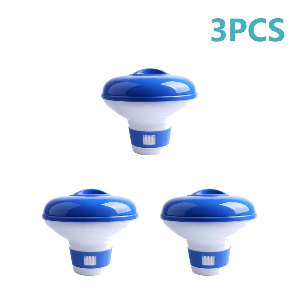 Floating Swimming Pool Chlorine Tablet Automatic Dispenser Outdoor Pool Cleaning