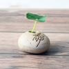 Ceramic Ceramic Zen Hydroponic Vase Rough Desktop Small Vase Retro Stone Shape Vase Tea Table