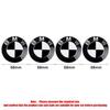 4Pcs 56mm 68mm ABS Car Wheel Center Caps Black For BMW E39 E46 E90 E60 E87 E53 F10 F20 F30 F15 F16 G20 E34 E36 E39 E38 Z3 Z4 G20