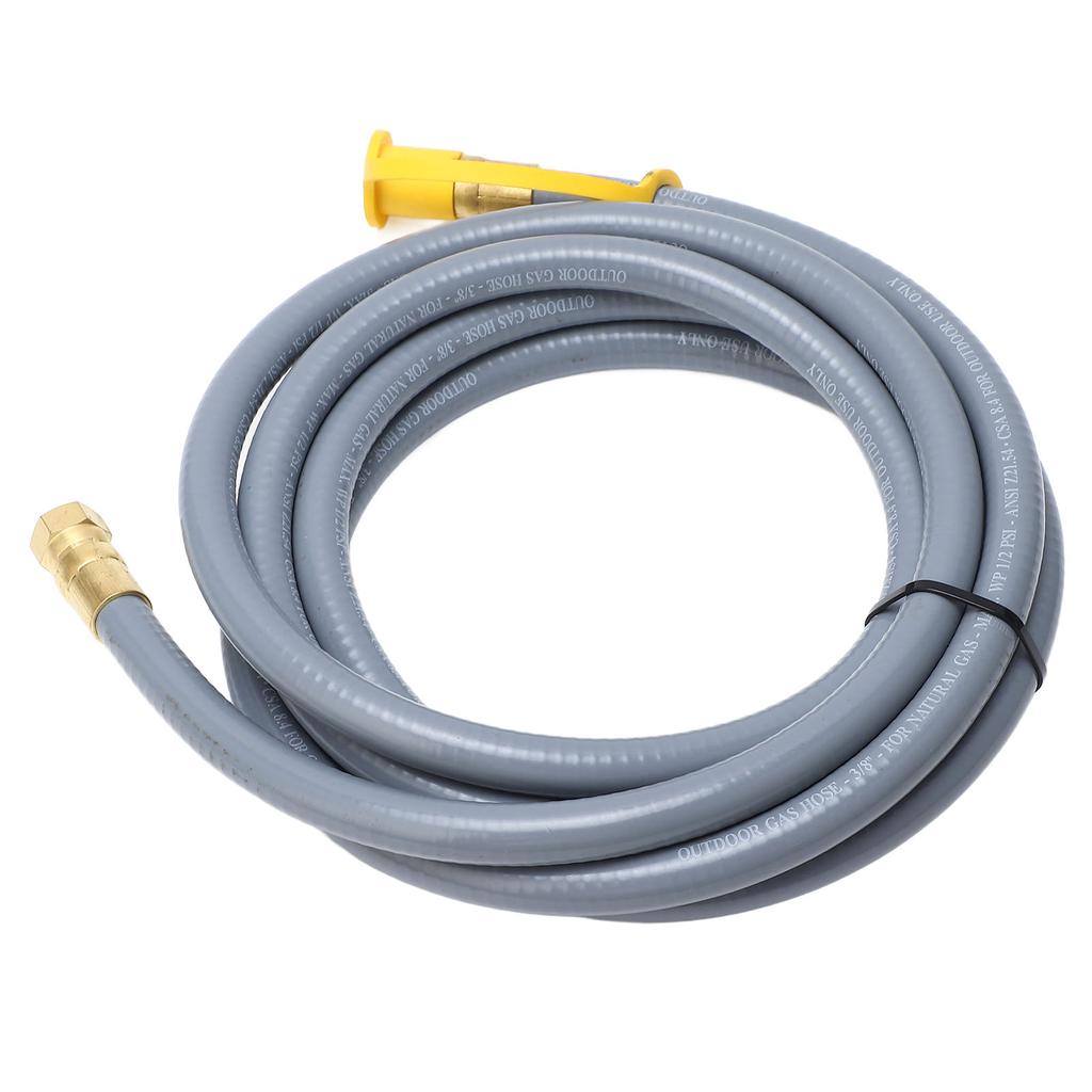 3.66m 3/8in RV Gasoline Extension Hose Fittings Quick Connect Gasoline Tank Gas Line Hose with Male 