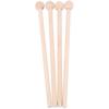 Ahvqevn 2 Pairs Wooden Mallets, Percussion Sticks and Hammers for Energy Chimes, Xylophones, Wood Blocks, Chimes, Bells, and Bells