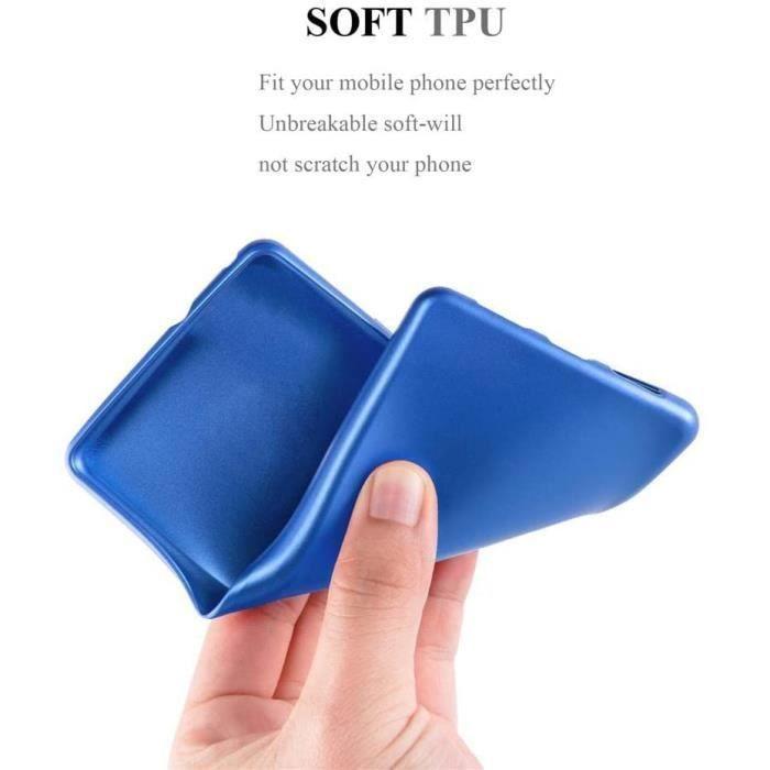 Protective Case - PROSHOP - for Samsung A20e - Liquid Silicone - Anti-Shock - Blue