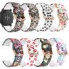 Силиконовый ремешок с принтом 22 мм для Huawei Watch GT2 GT3 GT4 46 мм ремешок для умных часов для Samsung Galaxy Watch 46 мм Gear S3