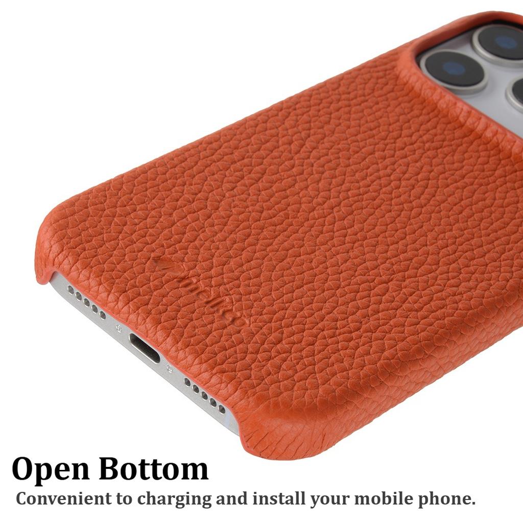 Melkco Genuine Cowhide Leather Case for iPhone 17 Pro Max 17 Air 16 Plus 16E Wireless Charging Business Lens Protective Cover
