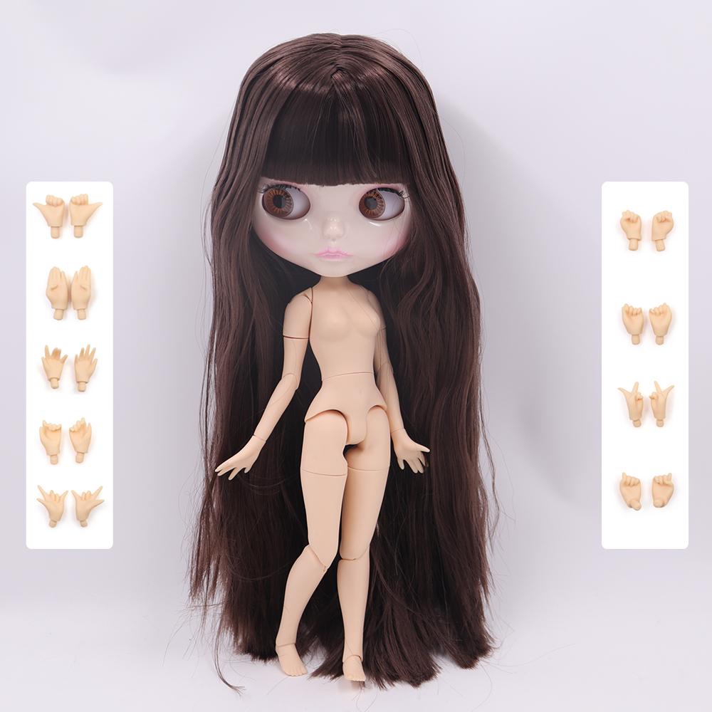 ICY DBS Blyth Кукла 1/6 шарнирное тело 30 см BJD игрушки Естественное сияющее лицо с дополнительными руками AB DIY Модные куклы подарок для девочки