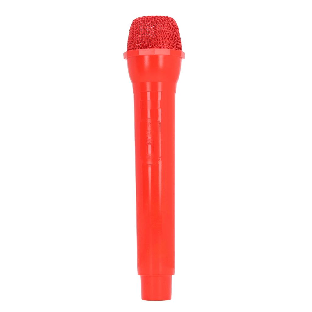 Fake Microphone Kids Prop Pretend Microphone Toy Simulate Speech Practice Mic for Fun Stage Costume Prop Birthday Party Favors