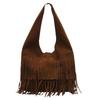 2024 Retro Tassel Large-Capacity Mother-and-Child Ladies Shoulder Crossbody Bag