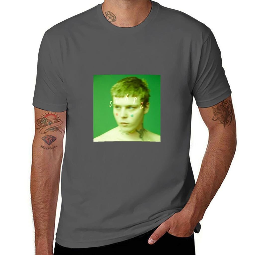 Футболка YUNG LEAN STARZ Большого размера с коротким рукавом