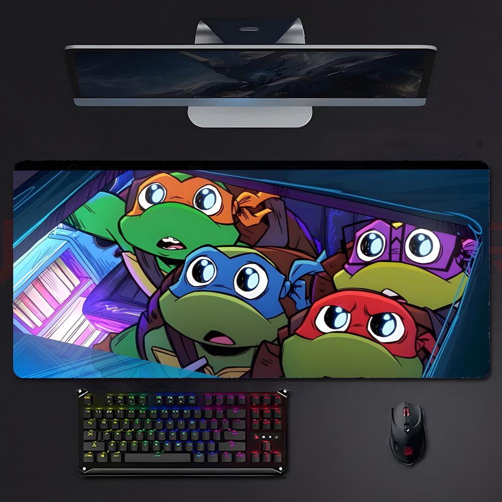 Anime Classic Teenage Mmutant Nninja Turtles Tmnt Mouse Pad Mousepad Large Gaming Lockedge Thickened Pc Table Desk Mat
