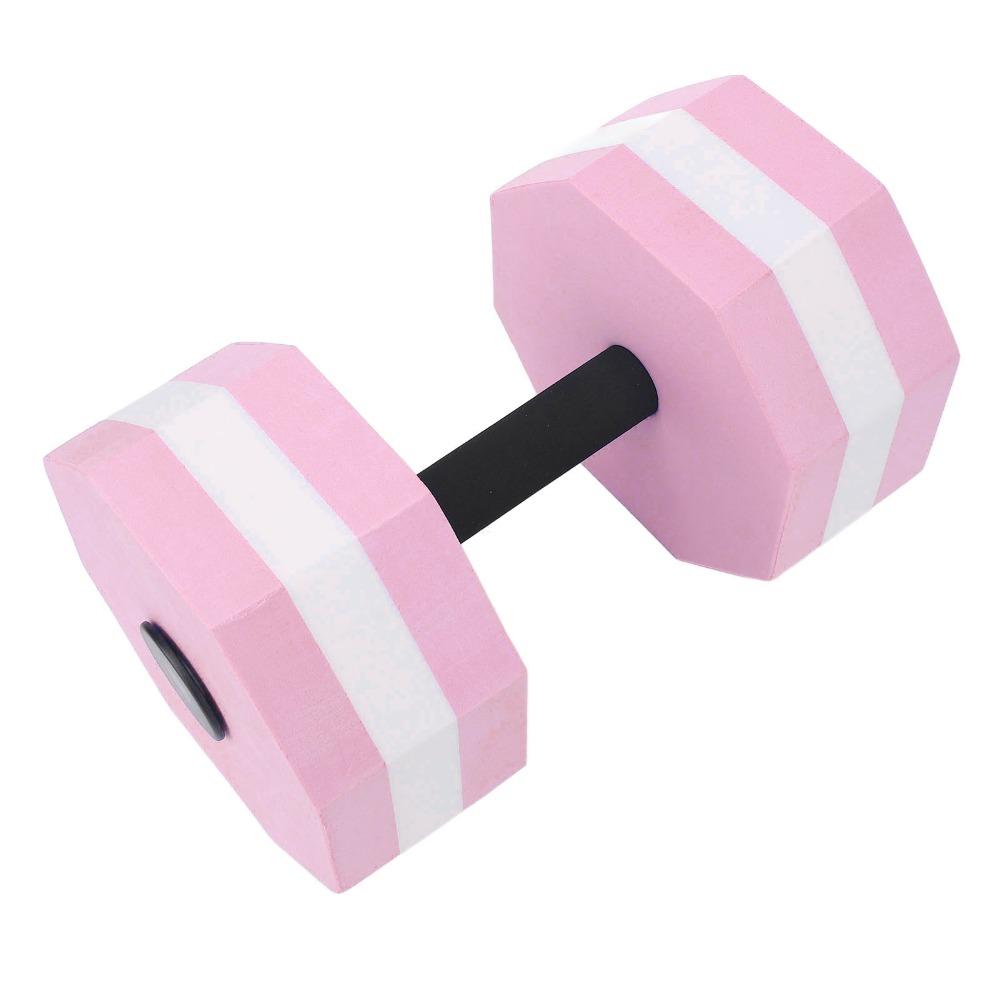2PCS Diamond Shaped Aquatic Exercise Dumbbells Swimming Training Dumbbells  for Men Women