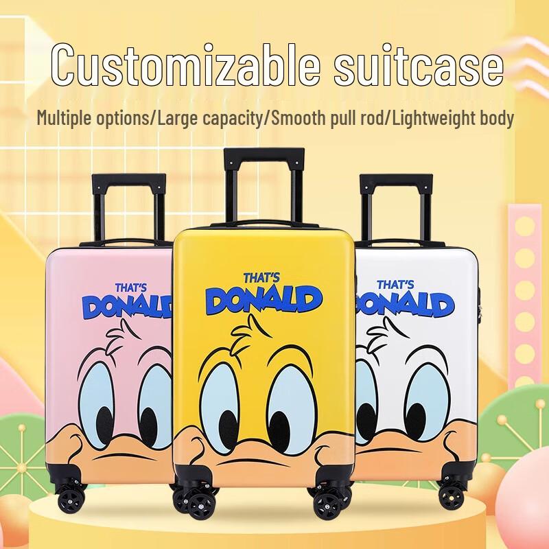 Trendy Graffiti Logo 20-inch Student Travel Suitcase