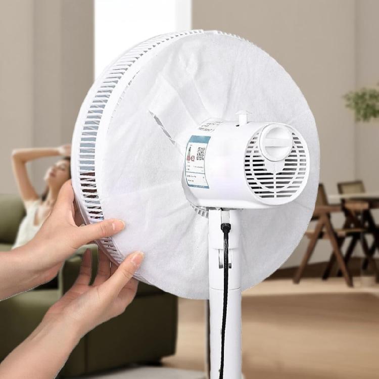 Flexible Static Adhesive Fan Dust Shield Breathable Airflows Protector Fan Dust Filter Nonwoven Texture for Various Fans