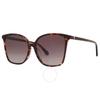 Kate Spade Brown Gradient ButterFly LadieS SunglaSSeS Brigitte F S 0086 Ha 58