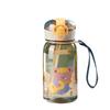 400ml Kids Water Sippy Cup With Straw Cartoon Water Bottles Outdoor Portable Drink Bottle Children's Lovely Cup Leakproof Water