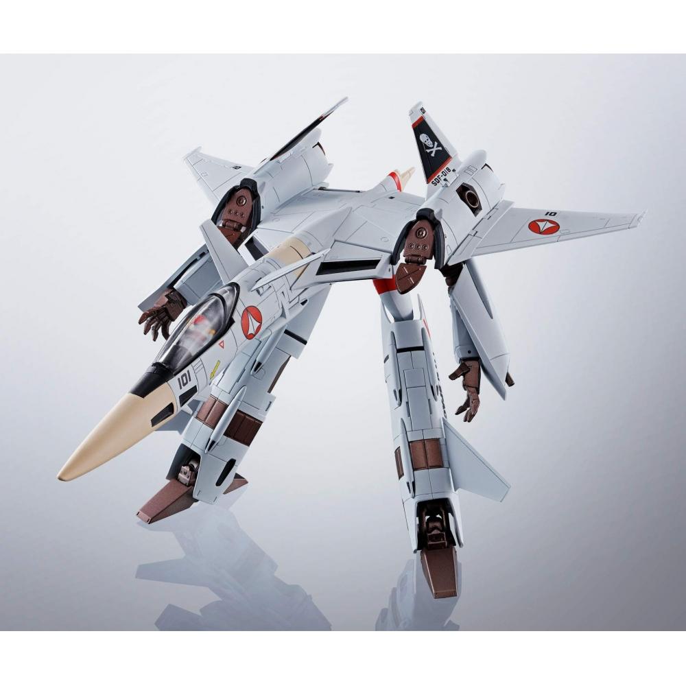 HI-METAL R Суперпространственная крепость Макросс VF-4 Молния III Приблизительно. 150 мм ABS и ПВХ литая подвижная окрашенная фигурка