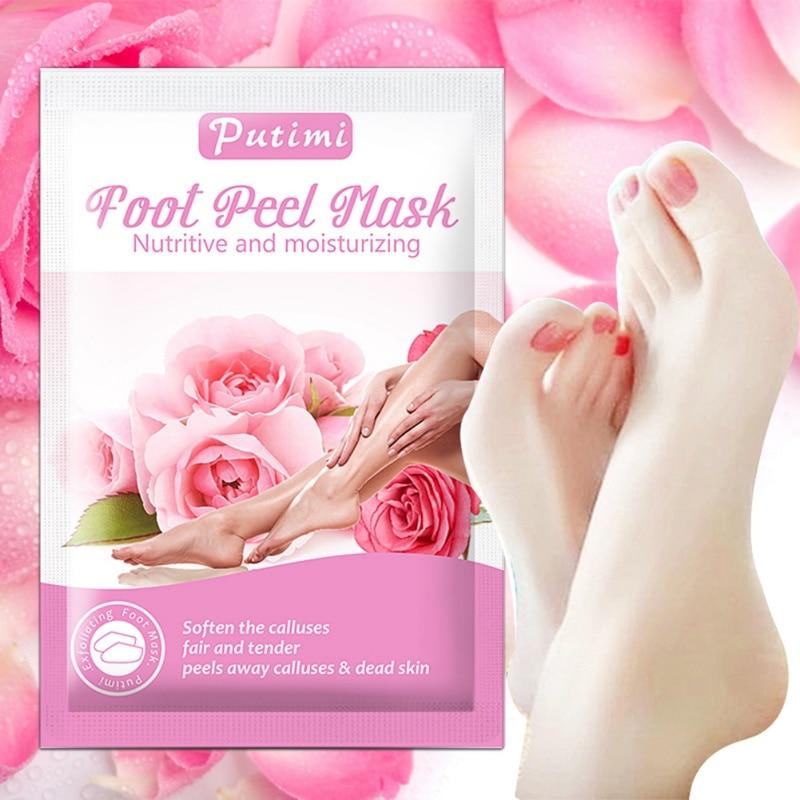 Отбеливающие носки для педикюра для ног, пилинг-маска, отшелушивающий уход за ногами, антивозрастные увлажняющие пилинг-маски для удаления омертвевшей кожи
