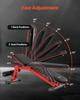 Weight Bench Sit up Bench Home Gym Strength Training Adjustable Foldable