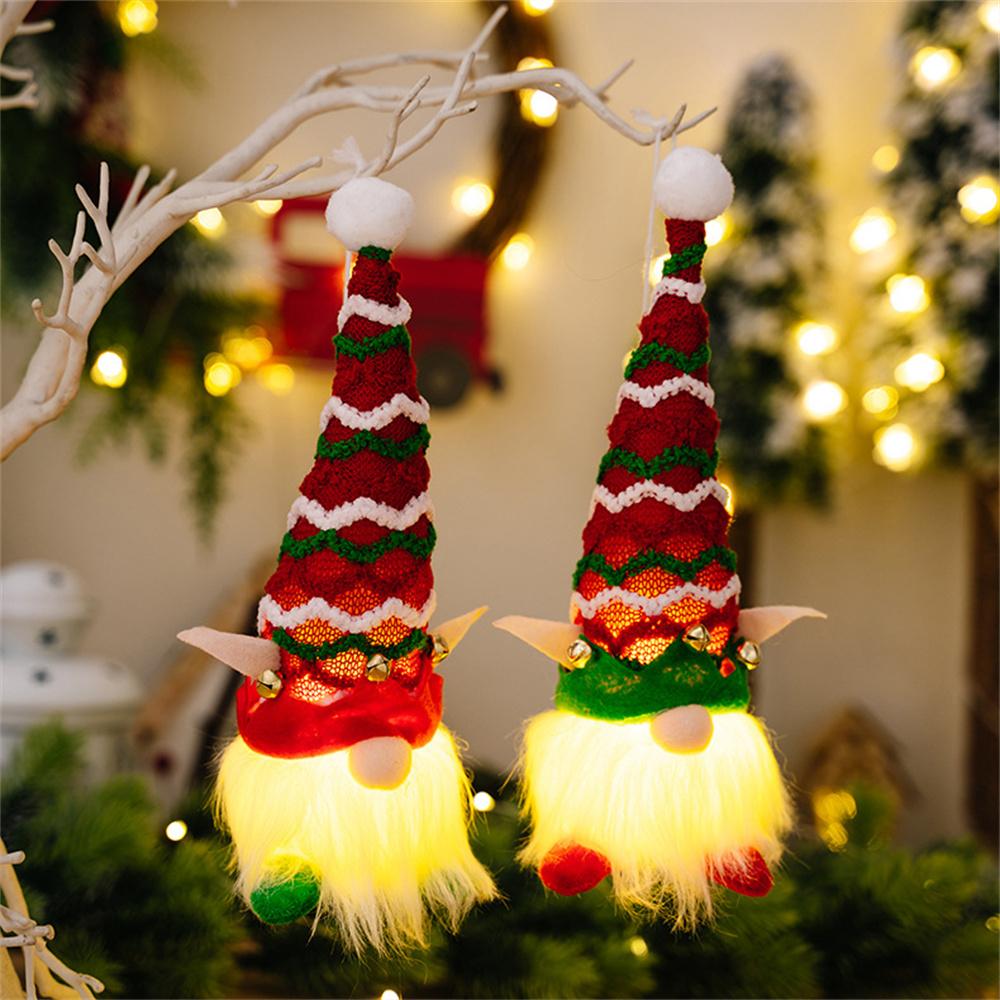 2024 New Year Glowing Gnome Christmas Faceless Doll Home X-mas Decoration Navidad Natal Children Gifts